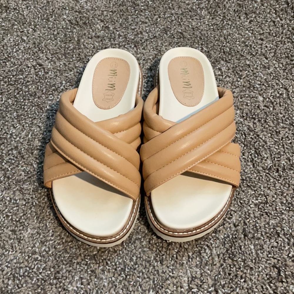 Tan Summer Sandals